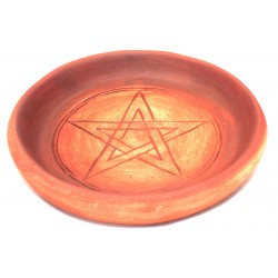 Pentacle Ceramic Dish Clay 05